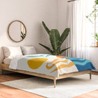 Modern Pop Abstract Landscape Comforter Gallery Image 2