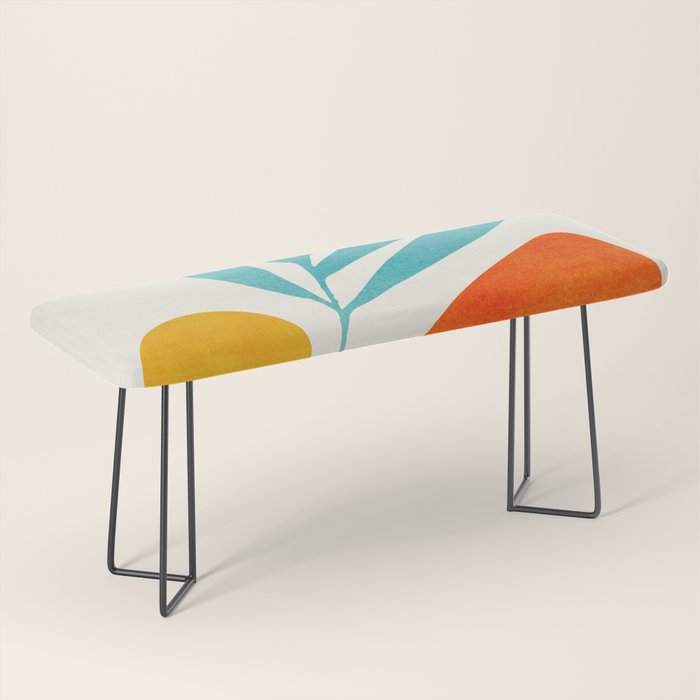 Modern Pop Abstract Landscape Bench Gallery Image 1