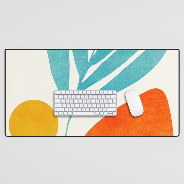 Modern Pop Abstract Landscape Desk Mat Gallery Image 1
