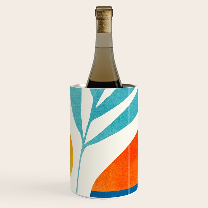 Modern Pop Abstract Landscape Wine Chiller Gallery Image 1