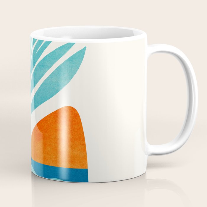 Modern Pop Abstract Landscape Coffee Mug Gallery Image 1