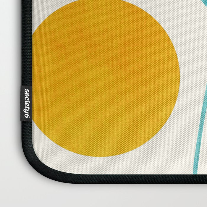 Modern Pop Abstract Landscape Laptop Sleeve Gallery Image 3