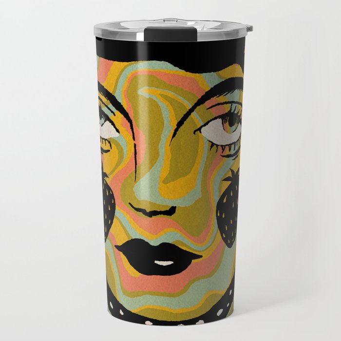 Strawberry Maiden Travel Mug Gallery Image 1
