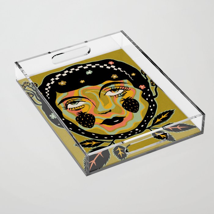 Strawberry Maiden Acrylic Tray Gallery Image 1