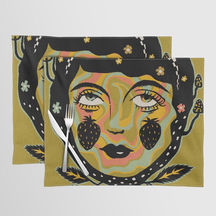 Strawberry Maiden Placemat Gallery Image 1
