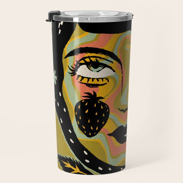 Strawberry Maiden Travel Mug Gallery Image 3