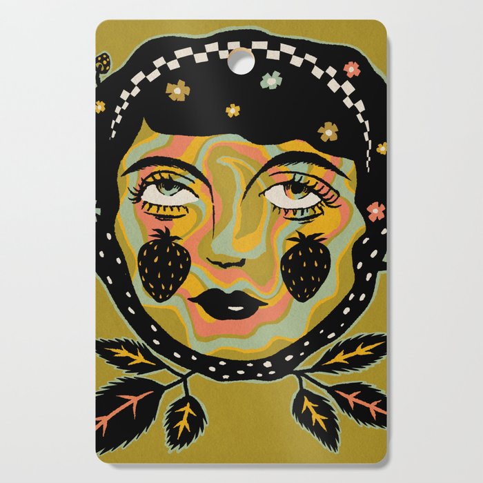 Strawberry Maiden Cutting Board Gallery Image 1