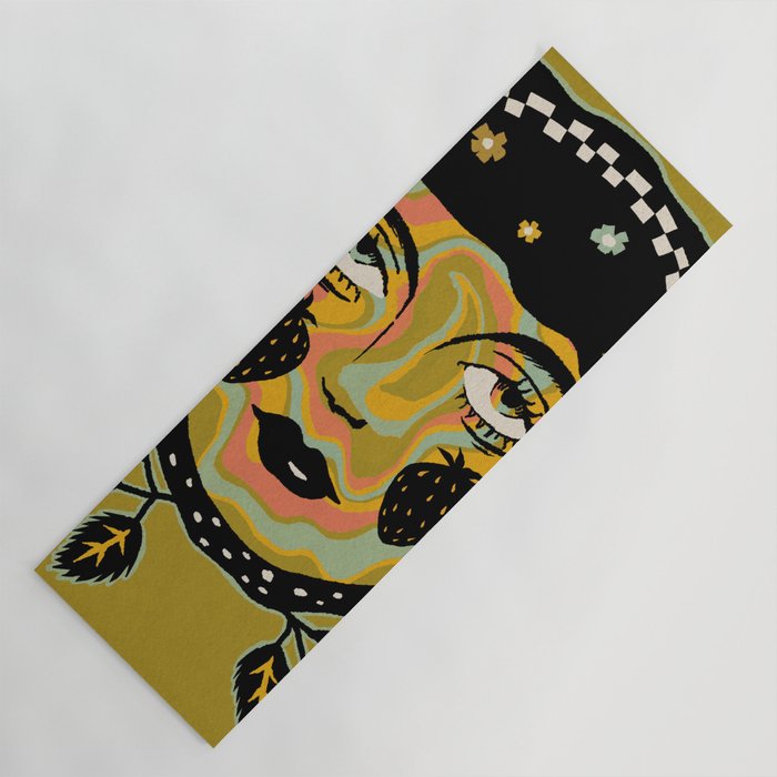 Strawberry Maiden Yoga Mat Gallery Image 1