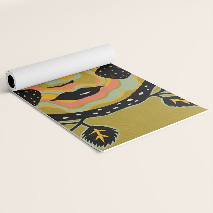 Strawberry Maiden Yoga Mat Gallery Image 2