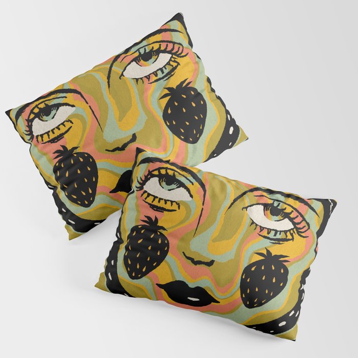 Strawberry Maiden Pillow Sham Gallery Image 3
