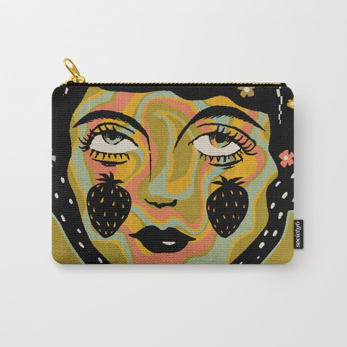 Strawberry Maiden Carry All Pouch Gallery Image 1