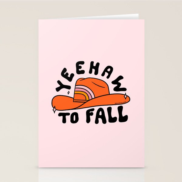 Yeehaw to Fall Stationery Card Gallery Image 2