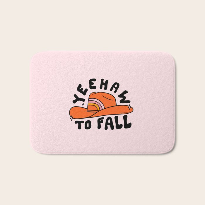 Yeehaw to Fall Bath Mat Gallery Image 1