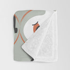 Spooky Sweet Faces Throw Blanket Gallery Image 3