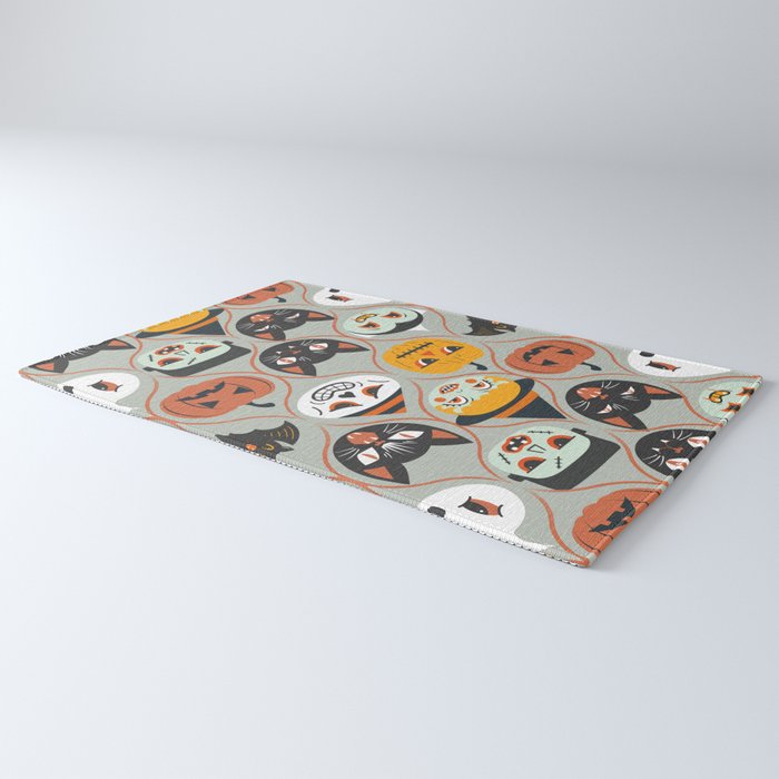 Spooky Sweet Faces Rug Gallery Image 3