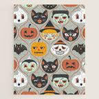 Spooky Sweet Faces Jigsaw Puzzle Gallery Image 1