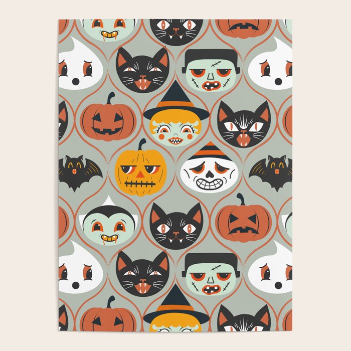 Spooky Sweet Faces Poster Gallery Image 1