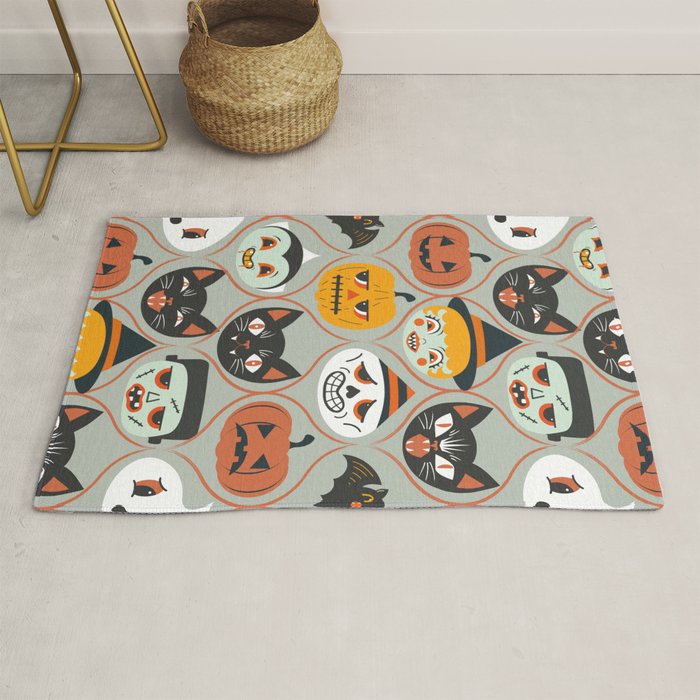 Spooky Sweet Faces Rug Gallery Image 1