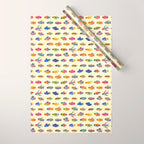 Killifish! - yellow Wrapping Paper Gallery Image 1
