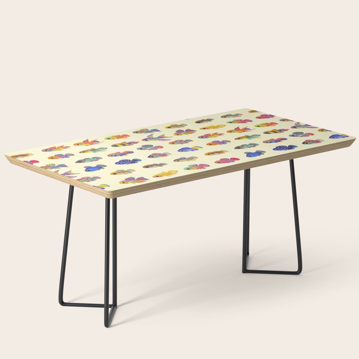Killifish! - yellow Coffee Table Gallery Image 1