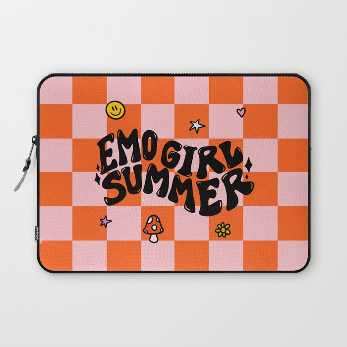 Emo Girl Summer Laptop Sleeve Gallery Image 1