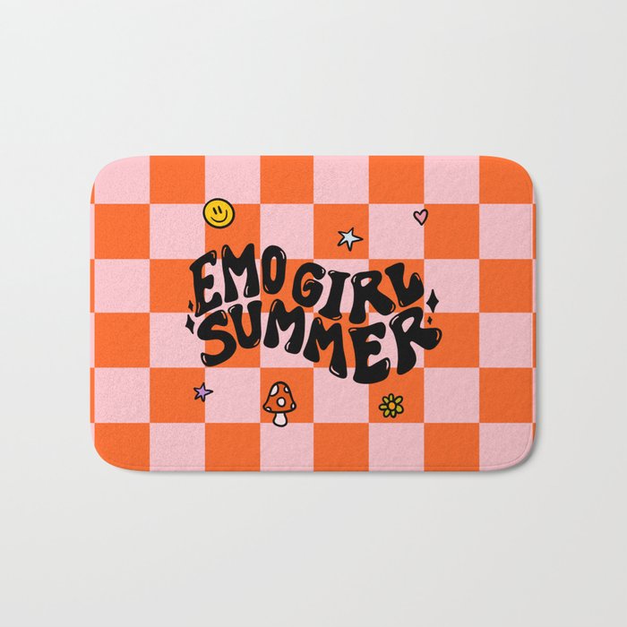 Emo Girl Summer Bath Mat Gallery Image 1