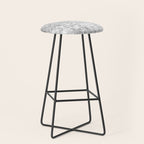 Memphis White Map Stool Gallery Image 1