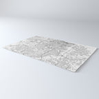 Memphis White Map Rug Gallery Image 3