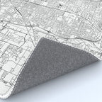 Memphis White Map Rug Gallery Image 4