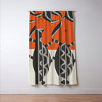 Minimalist Flora 5 Window Curtain Gallery Image 3