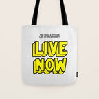 The Future: Live Now Tote Bag Gallery Image 1
