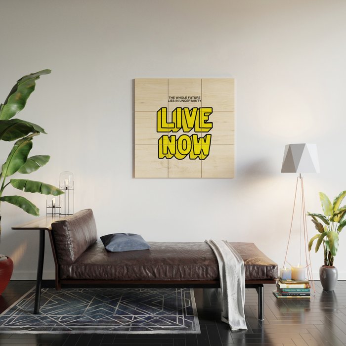 The Future: Live Now Wood Wall Art Gallery Image 2