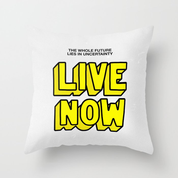 The Future: Live Now Throw Pillow Gallery Image 6