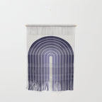 Gradient Arch XI Lavender Dusk Mid Century Modern Rainbow Wall Hanging Gallery Image 1