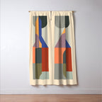 Modern Abstraction 14 Window Curtain Gallery Image 3
