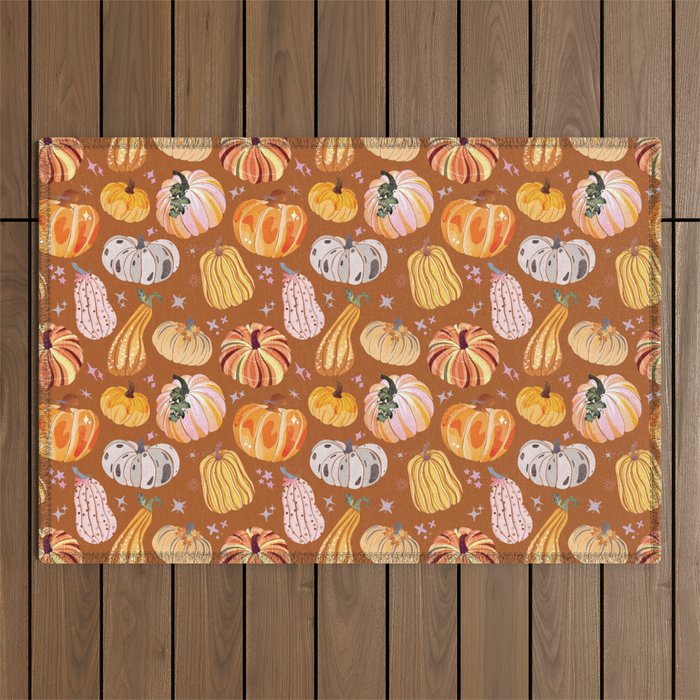 Pumpkins Galore Outdoor Rug Gallery Image 1