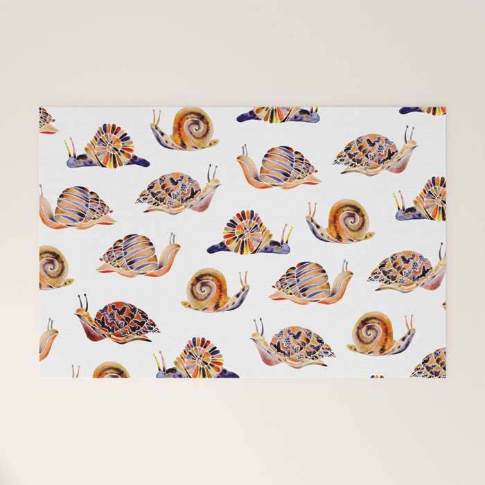 Snail Collection Welcome Mat Gallery Image 1