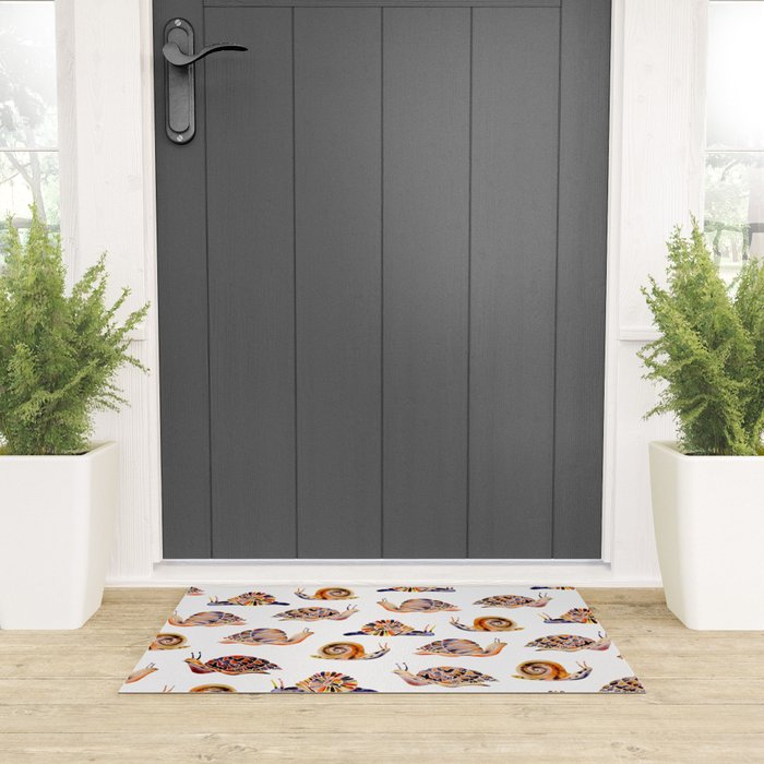 Snail Collection Welcome Mat Gallery Image 3