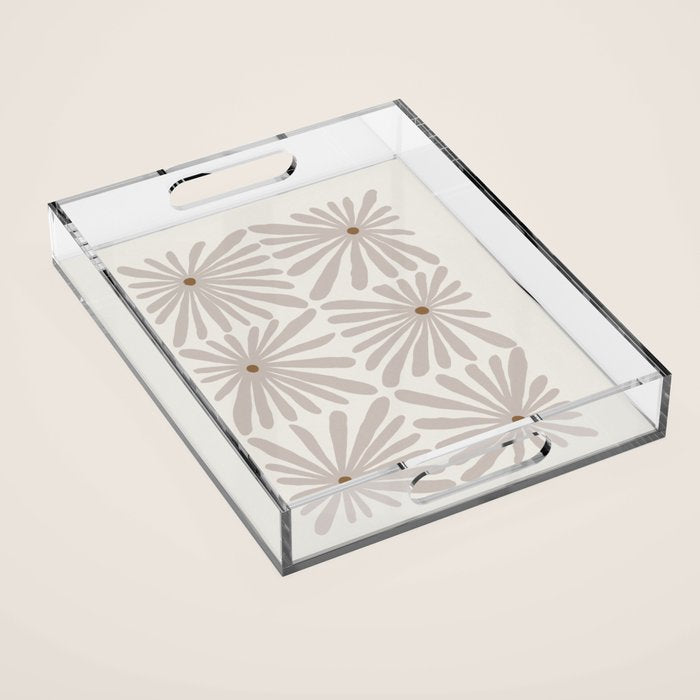 Lazy Daisies #2 Acrylic Tray Gallery Image 1