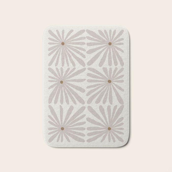 Lazy Daisies #2 Bath Mat Gallery Image 1