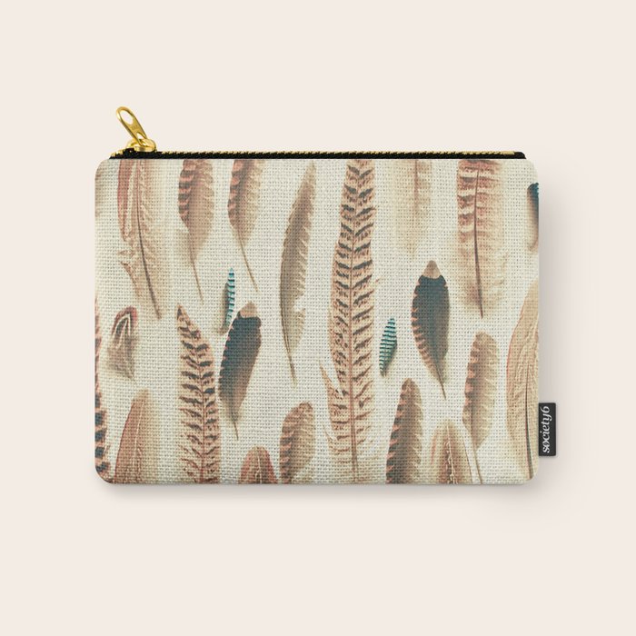 Found Feathers Carry All Pouch Gallery Image 1