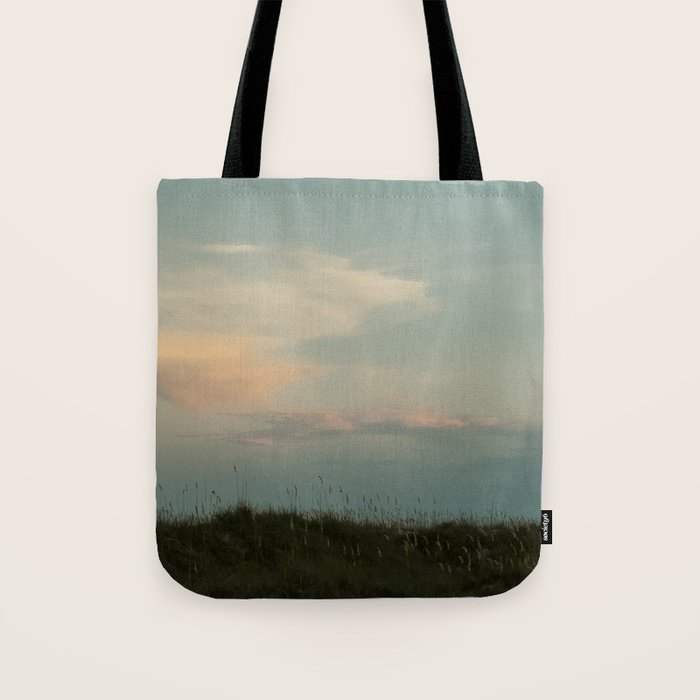 After Sunset - Nature Photograph travel photography modern minimal Tote Bag Gallery Image 1