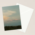 After Sunset - Nature Photograph travel photography modern minimal Stationery Card Gallery Image 2