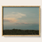 After Sunset - Nature Photograph travel photography modern minimal Serving Tray Gallery Image 1