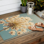 Queen Anne's Lace Outdoor Rug Gallery Image 2