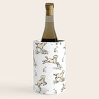 Little Sheep in Meadow - Toile pattern for Children  Wine Chiller Gallery Image 1