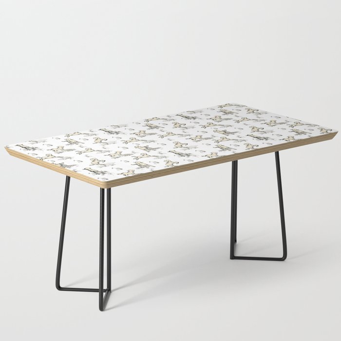 Little Sheep in Meadow - Toile pattern for Children  Coffee Table Gallery Image 1