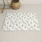 Little Sheep in Meadow - Toile pattern for Children  Rug Gallery Image 1
