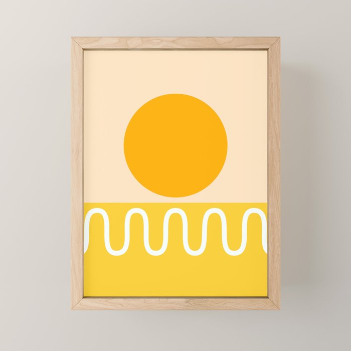 Abstract Landscape 22B Mini Art Print Gallery Image 1