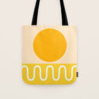 Abstract Landscape 22B Tote Bag Gallery Image 1